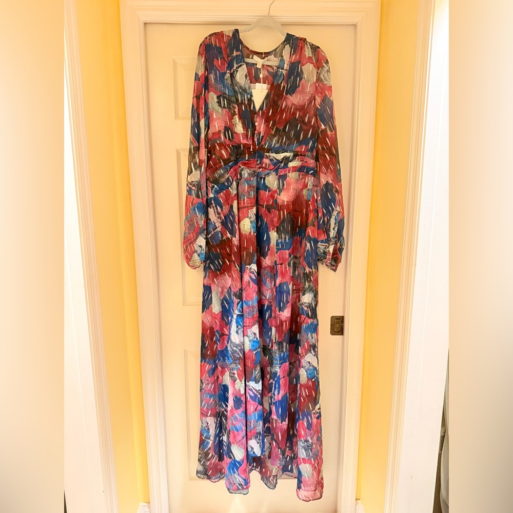 ADRIENNE LANDAU
Women's High-Slit Deep-V-Neck Gown Size - 16 - Picture 11 of 12